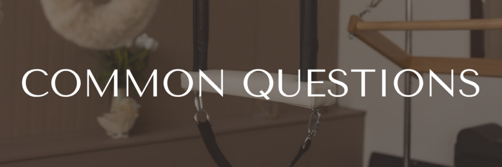Common questions at Titan Pilates